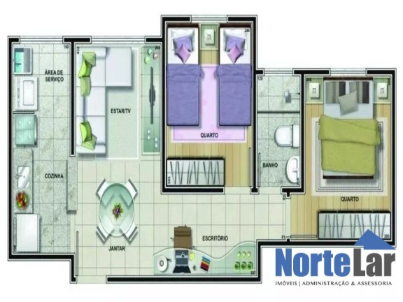 Imagem Apartamento com 2 Quartos à Venda, 48 m² em Loteamento City Jaragua - São Paulo Imagem Apartamento com 2 Quartos à Venda, 48 m² em Loteamento City Jaragua - São Paulo