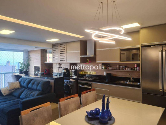 Apartamento com 2 Quartos à Venda, 62 m² em Osvaldo Cruz - São Caetano Do Sul