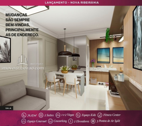 Imagem Apartamento com 2 Quartos à Venda, 76 m² em Nova Ribeirânia - Ribeirão Preto Imagem Apartamento com 2 Quartos à Venda, 76 m² em Nova Ribeirânia - Ribeirão Preto