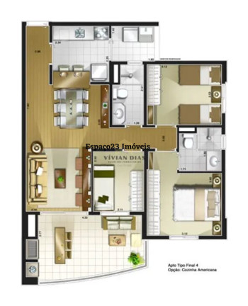 Apartamento com 3 Quartos à Venda,  em Alto Da Boa Vista - São Paulo