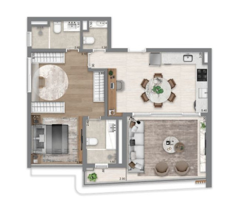 Imagem Apartamento com 2 Quartos à Venda, 70 m² em Brooklin Paulista - São Paulo Imagem Apartamento com 2 Quartos à Venda, 70 m² em Brooklin Paulista - São Paulo