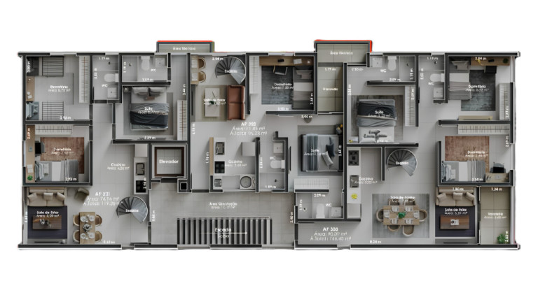 Imagem Cobertura com 3 Quartos à Venda, 146 m² em Altiplano Cabo Branco - João Pessoa Imagem Cobertura com 3 Quartos à Venda, 146 m² em Altiplano Cabo Branco - João Pessoa