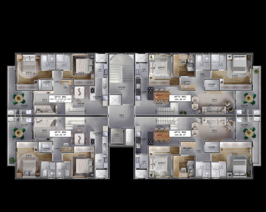 Imagem Apartamento com 2 Quartos à Venda, 78 m² em água Verde - Curitiba