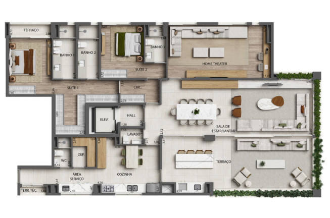 Imagem Cobertura com 3 Quartos à Venda, 392 m² em Moema - São Paulo