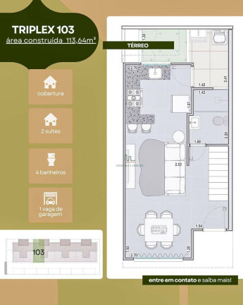 Imagem Casa com 2 Quartos à Venda, 94 m² em Itaipuaçu - Maricá Imagem Casa com 2 Quartos à Venda, 94 m² em Itaipuaçu - Maricá