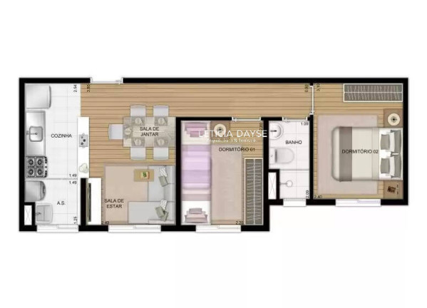 Imagem Apartamento com 2 Quartos à Venda, 41 m² em Jardim Helian - São Paulo Imagem Apartamento com 2 Quartos à Venda, 41 m² em Jardim Helian - São Paulo