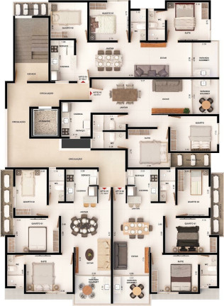 Imagem Apartamento com 3 Quartos à Venda, 70 m² em Bessa - João Pessoa Imagem Apartamento com 3 Quartos à Venda, 70 m² em Bessa - João Pessoa