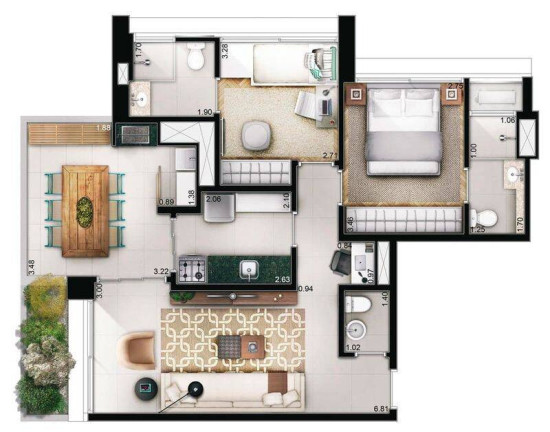 Imagem Apartamento com 2 Quartos à Venda, 83 m² em Vila Olímpia - São Paulo Imagem Apartamento com 2 Quartos à Venda, 83 m² em Vila Olímpia - São Paulo