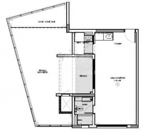 Imagem Apartamento com 1 Quarto à Venda, 84 m² em Chácara Klabin - São Paulo