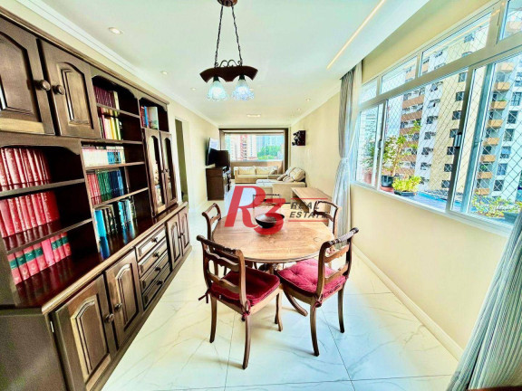 Imagem Apartamento com 3 Quartos à Venda, 133 m² em Embaré - Santos Imagem Apartamento com 3 Quartos à Venda, 133 m² em Embaré - Santos