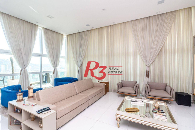 Imagem Cobertura com 5 Quartos à Venda, 740 m² em Gonzaga - Santos Imagem Cobertura com 5 Quartos à Venda, 740 m² em Gonzaga - Santos