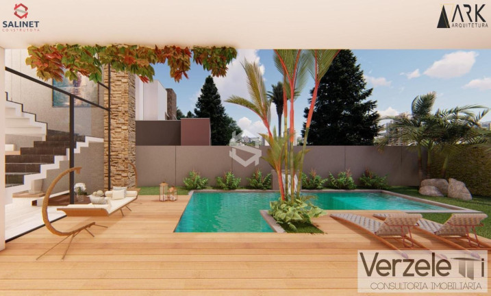 Imagem Casa com 3 Quartos à Venda, 309 m² em Jardim Dourado - Porto Belo