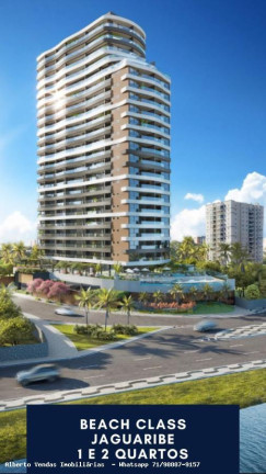 Imagem Apartamento com 1 Quarto à Venda, 39 m² em Jaguaribe - Salvador