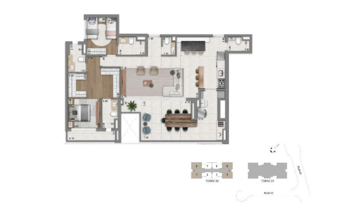 Imagem Imóvel com 2 Quartos à Venda, 94 m² em Brooklin - São Paulo Imagem Imóvel com 2 Quartos à Venda, 94 m² em Brooklin - São Paulo