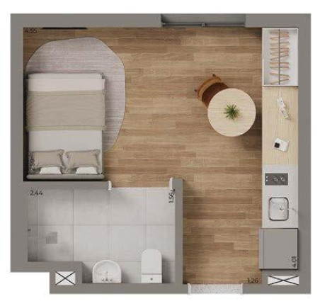 Imagem Imóvel com 1 Quarto à Venda, 31 m² em Saúde - São Paulo