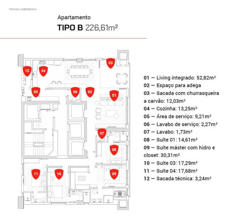 Imagem Apartamento com 4 Quartos à Venda, 226 m² em Barra Sul - Balneário Camboriú Imagem Apartamento com 4 Quartos à Venda, 226 m² em Barra Sul - Balneário Camboriú
