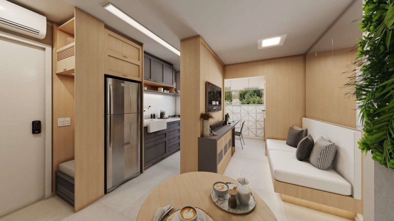 Imagem Apartamento com 2 Quartos à Venda, 44 m² em Campestre - Santo André