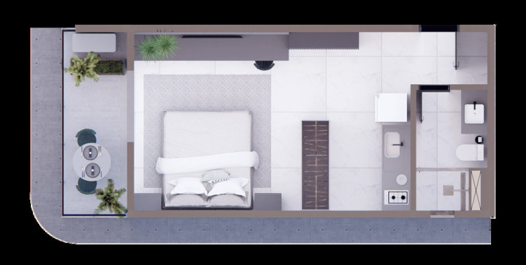 Imagem Imóvel com 1 Quarto à Venda, 28 m² em Manaíra - João Pessoa Imagem Imóvel com 1 Quarto à Venda, 28 m² em Manaíra - João Pessoa