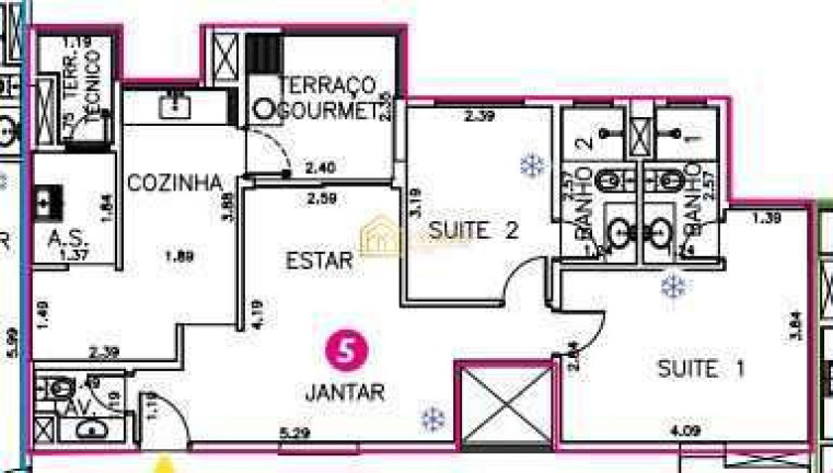Imagem Apartamento com 3 Quartos à Venda, 93 m² em Vila Guiomar - Santo André Imagem Apartamento com 3 Quartos à Venda, 93 m² em Vila Guiomar - Santo André