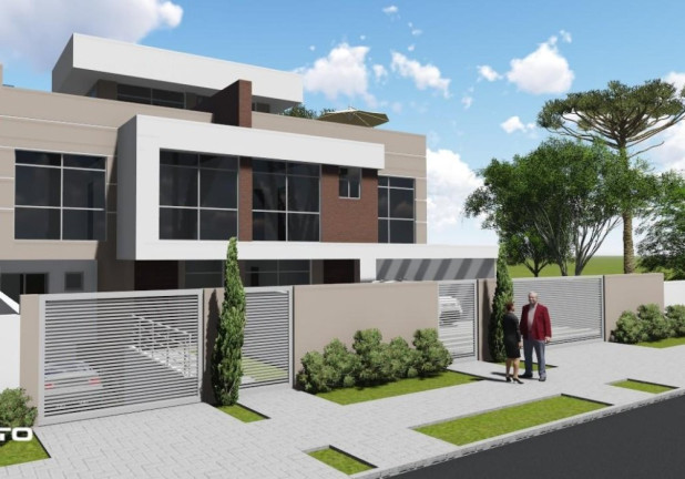 Imagem Sobrado com 4 Quartos à Venda, 216 m² em São Lourenço - Curitiba Imagem Sobrado com 4 Quartos à Venda, 216 m² em São Lourenço - Curitiba