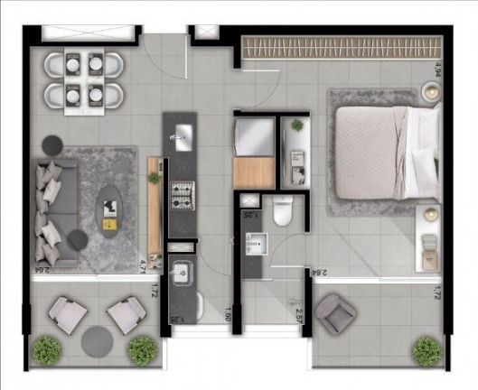 Imagem Apartamento com 2 Quartos à Venda, 105 m² em Perdizes - São Paulo