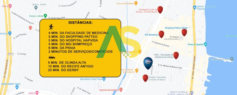Imagem Imóvel com 3 Quartos à Venda, 75 m² em Bairro Novo - Olinda Imagem Imóvel com 3 Quartos à Venda, 75 m² em Bairro Novo - Olinda