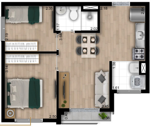 Imagem Imóvel com 2 Quartos à Venda, 40 m² em Vila Beatriz - São Paulo Imagem Imóvel com 2 Quartos à Venda, 40 m² em Vila Beatriz - São Paulo
