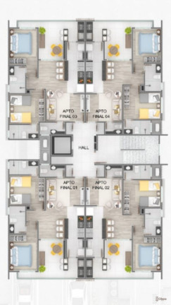 Imagem Apartamento com 2 Quartos à Venda, 71 m² em Itaguá - Ubatuba