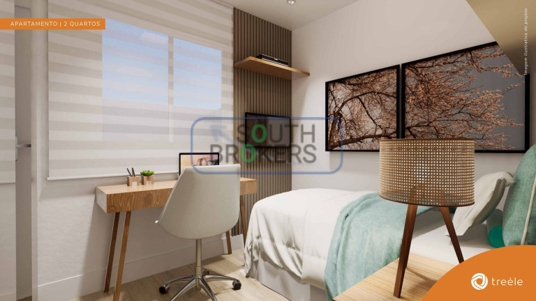 Imagem Apartamento com 2 Quartos à Venda, em Santa Candida - Curitiba Imagem Apartamento com 2 Quartos à Venda, em Santa Candida - Curitiba