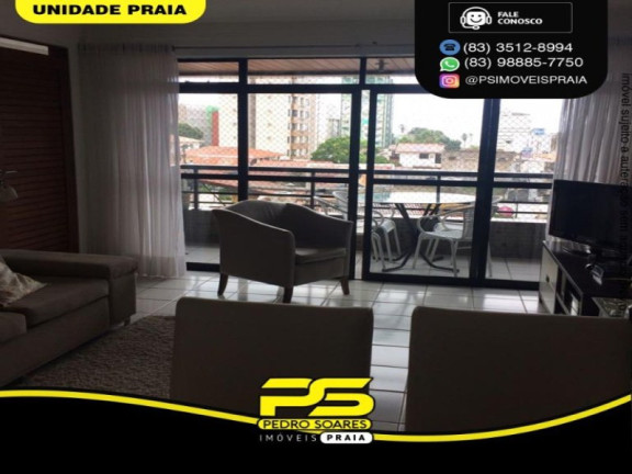 Imagem Apartamento com 4 Quartos à Venda, 160 m² em Tambaú - João Pessoa Imagem Apartamento com 4 Quartos à Venda, 160 m² em Tambaú - João Pessoa