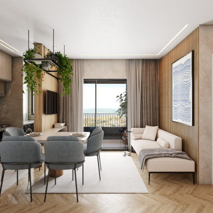Imagem Apartamento com 2 Quartos à Venda, 46 m² em água Verde - Curitiba
