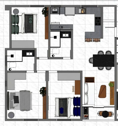 Imagem Apartamento com 2 Quartos à Venda, 55 m² em Bessa - João Pessoa Imagem Apartamento com 2 Quartos à Venda, 55 m² em Bessa - João Pessoa