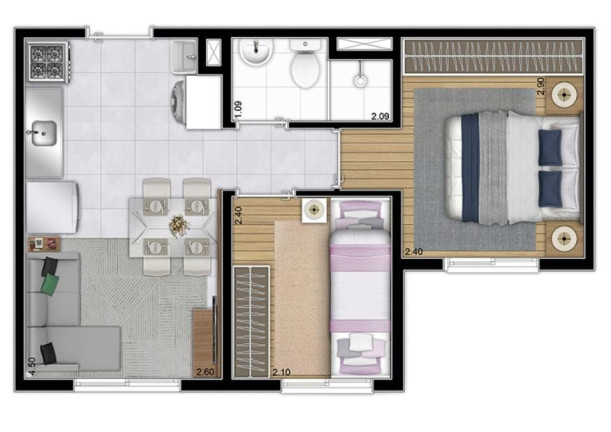 Imagem Apartamento com 2 Quartos à Venda, 32 m² em Vila Graciosa - São Paulo Imagem Apartamento com 2 Quartos à Venda, 32 m² em Vila Graciosa - São Paulo
