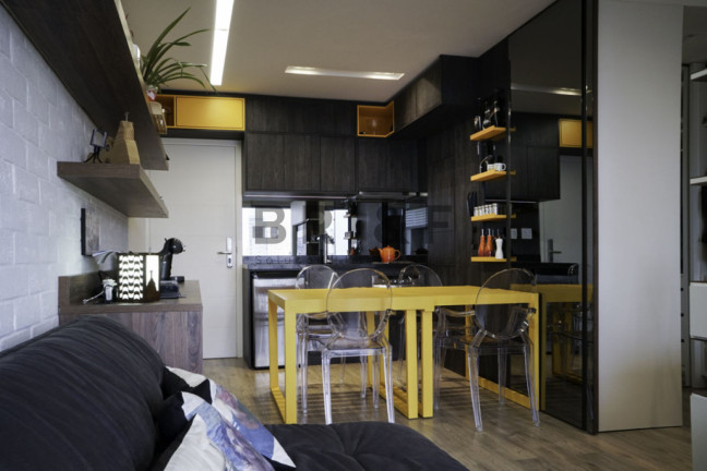 Imagem Apartamento com 1 Quarto para Alugar, 41 m² em Brooklin - São Paulo Imagem Apartamento com 1 Quarto para Alugar, 41 m² em Brooklin - São Paulo