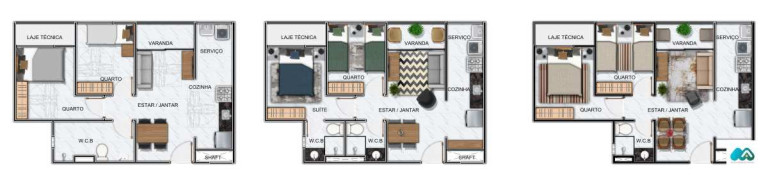 Imagem Apartamento com 2 Quartos à Venda, 48 m² em Cidade Universitária - Maceió Imagem Apartamento com 2 Quartos à Venda, 48 m² em Cidade Universitária - Maceió