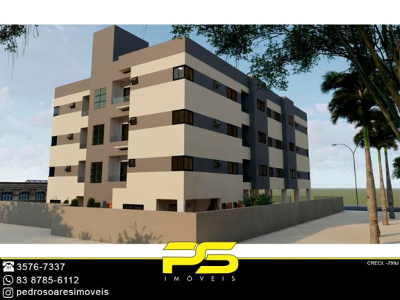 Imagem Apartamento com 2 Quartos à Venda, 51 m² em Camboinha - Cabedelo