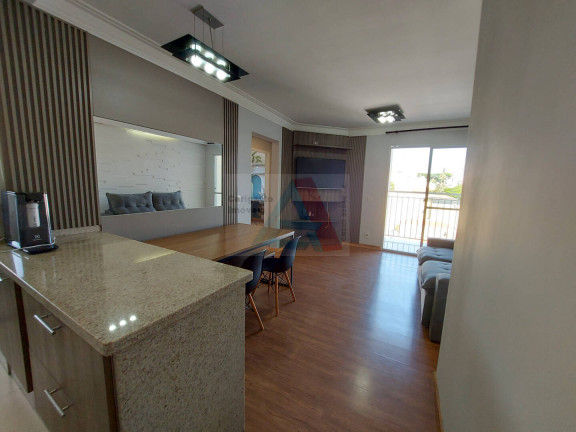 Imagem Apartamento com 3 Quartos para Alugar, 70 m² em Vila Alzira - Santo André