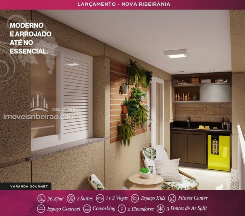 Imagem Apartamento com 2 Quartos à Venda, 76 m² em Nova Ribeirânia - Ribeirão Preto Imagem Apartamento com 2 Quartos à Venda, 76 m² em Nova Ribeirânia - Ribeirão Preto
