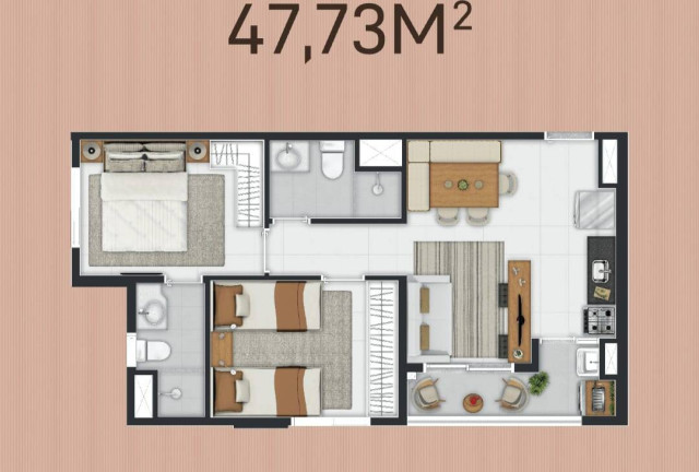 Imagem Apartamento com 2 Quartos à Venda, 48 m² em Km 18 - Osasco Imagem Apartamento com 2 Quartos à Venda, 48 m² em Km 18 - Osasco
