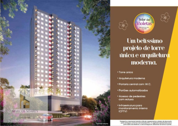 Imagem Apartamento com 2 Quartos à Venda, 36 m² em Santa Maria - Osasco