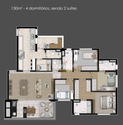 Imagem Apartamento com 4 Quartos à Venda, 130 m² em Sumaré - São Paulo Imagem Apartamento com 4 Quartos à Venda, 130 m² em Sumaré - São Paulo