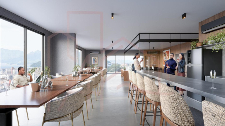 Imagem Apartamento com 2 Quartos à Venda,  em Canto Do Forte - Praia Grande