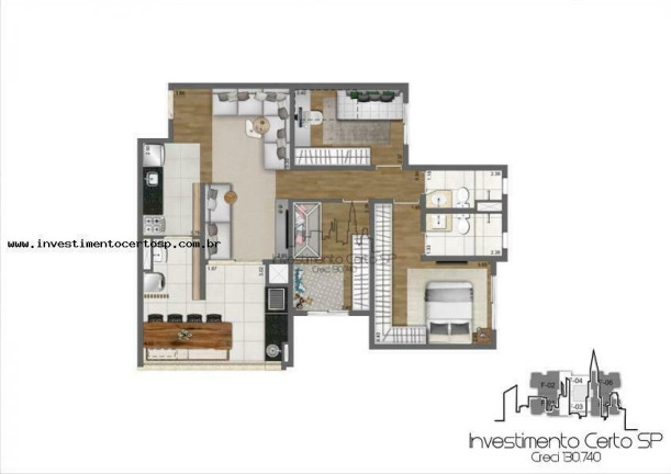 Imagem Apartamento com 3 Quartos à Venda, 83 m² em Mooca - São Paulo Imagem Apartamento com 3 Quartos à Venda, 83 m² em Mooca - São Paulo