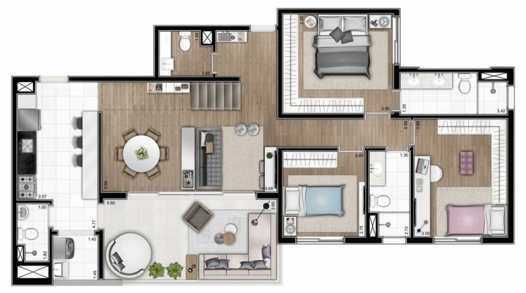 Imagem Apartamento com 4 Quartos à Venda, 266 m² em Perdizes - São Paulo Imagem Apartamento com 4 Quartos à Venda, 266 m² em Perdizes - São Paulo