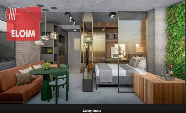 Imagem Studio com 1 Quarto à Venda, 23 m² em Higienópolis - São Paulo Imagem Studio com 1 Quarto à Venda, 23 m² em Higienópolis - São Paulo