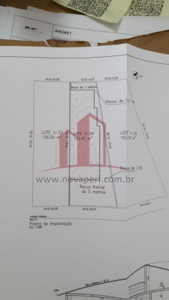Imagem Terreno à Venda, 126 m² em Residencial Santo Antônio - Franco Da Rocha Imagem Terreno à Venda, 126 m² em Residencial Santo Antônio - Franco Da Rocha