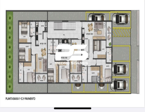 Imagem Apartamento com 1 Quarto à Venda, 37 m² em Bessa - João Pessoa Imagem Apartamento com 1 Quarto à Venda, 37 m² em Bessa - João Pessoa