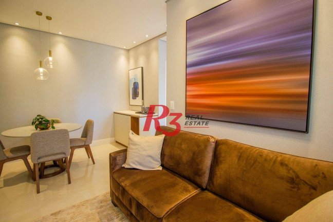 Apartamento com 2 Quartos à Venda, 76 m² em Ponta Da Praia - Santos