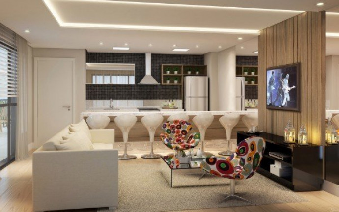 Imagem Apartamento com 1 Quarto à Venda, 32 m² em Portão - Curitiba Imagem Apartamento com 1 Quarto à Venda, 32 m² em Portão - Curitiba