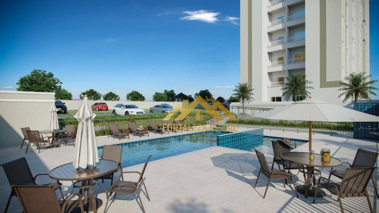 Imagem Imóvel com 2 Quartos à Venda, 45 m² em Cocó - Fortaleza